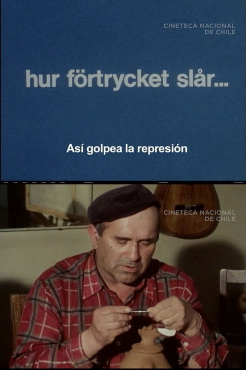 Así golpea la represión (1982) poster