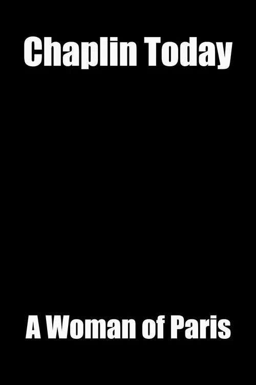 Chaplin Today: A Woman of Paris (2003) poster