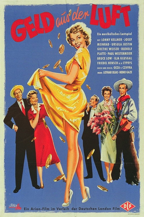 Geld aus der Luft (1954) poster
