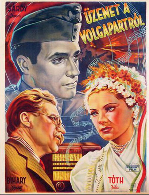 Üzenet a Volga-partról (1942) poster