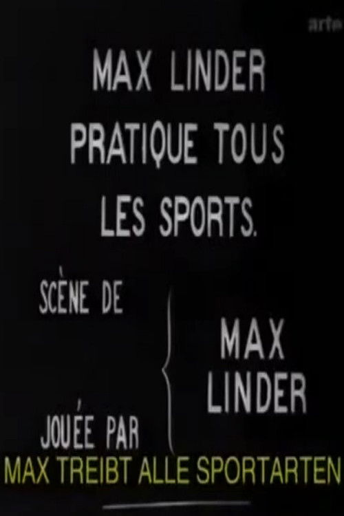 Max Linder pratique tous les sports (1913) poster