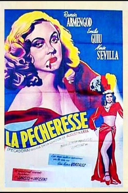 Pecadora (1947) poster