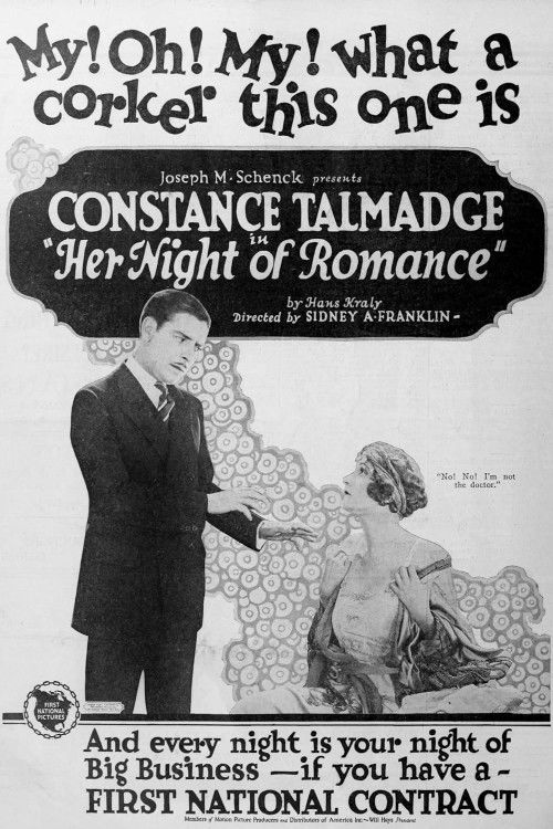 Her Night of Romance (1924) poster