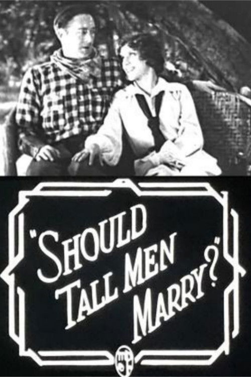 Should Tall Men Marry? (1928) poster