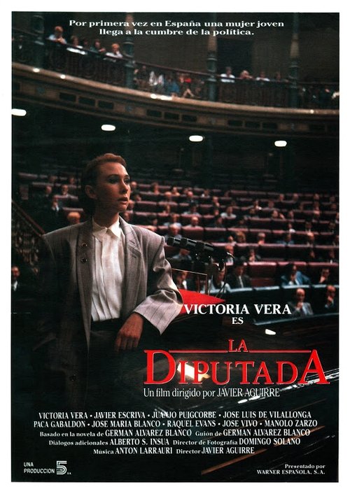 La diputada (1988) poster