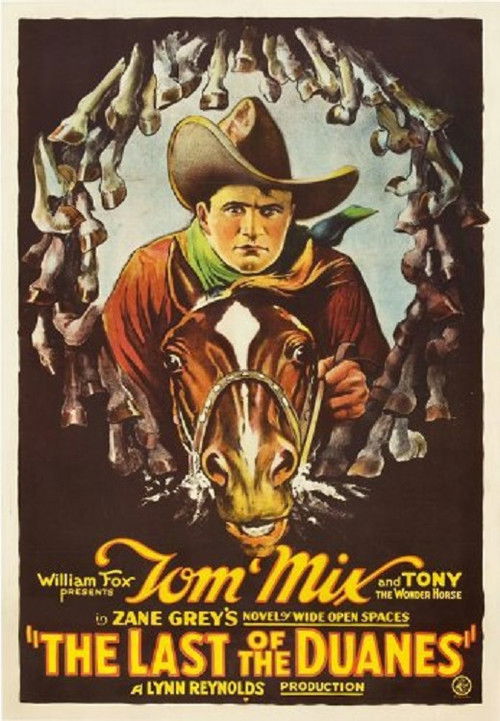 The Last of the Duanes (1924) poster