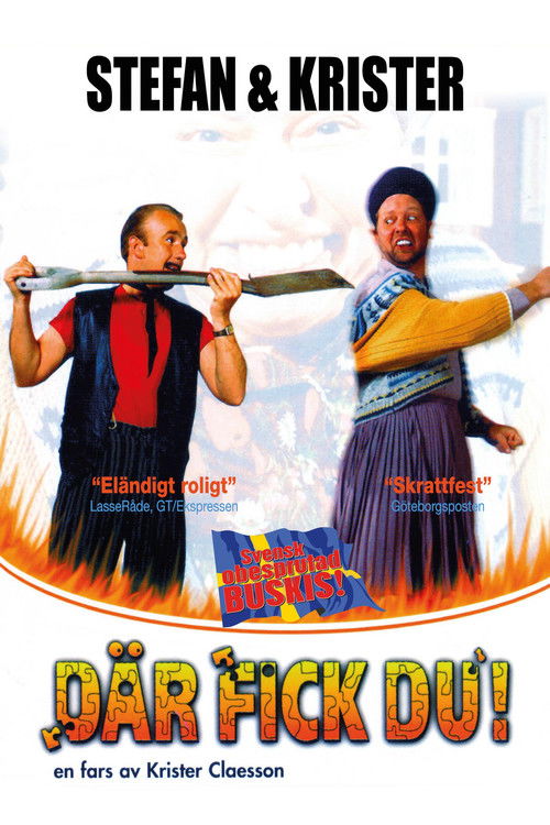 Där fick du! (1998) poster