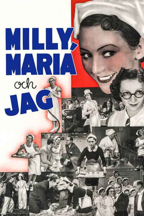 Milly, Maria och jag (1938) poster