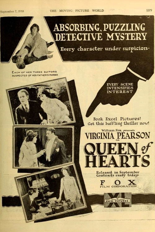 The Queen of Hearts (1918) poster