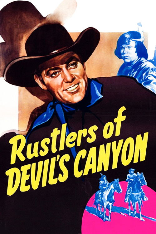 Rustlers of Devil's Canyon (1947) poster
