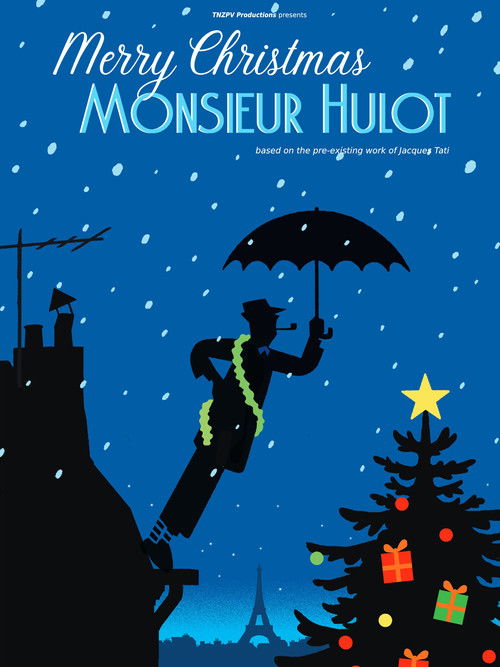 Merry Christmas Monsieur Hulot poster