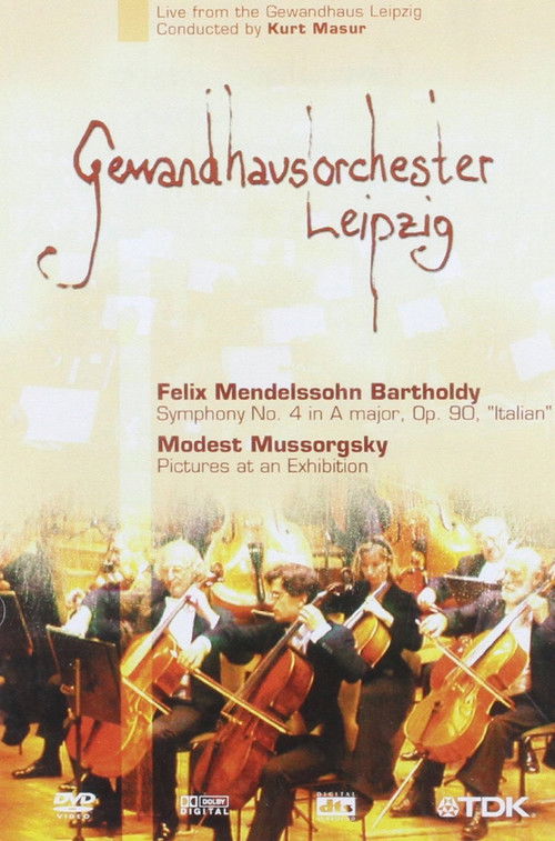 Gewandhausorchester Leipzig: Mendelssohn/Mussorgsky (Masur) (2001) poster