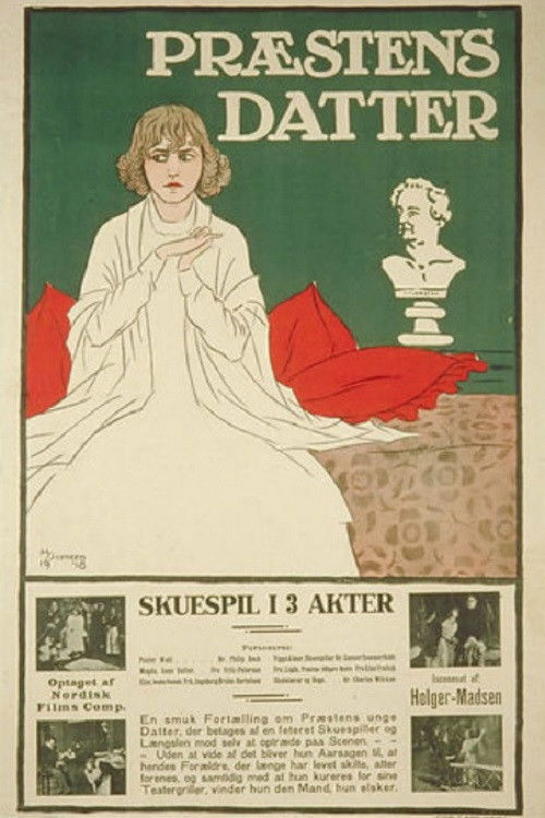 Præstens Datter (1918) poster