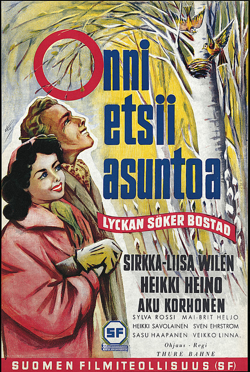 Onni etsii asuntoa (1955) poster