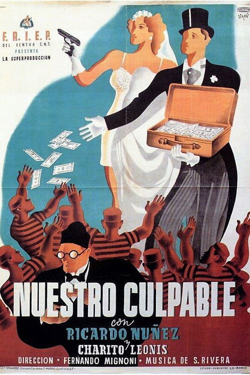 Nuestro culpable (1938) poster
