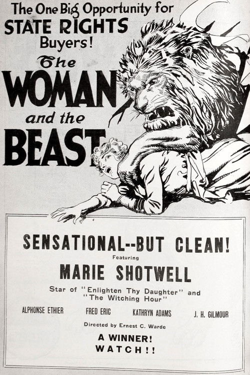 The Woman and the Beast (1917) poster