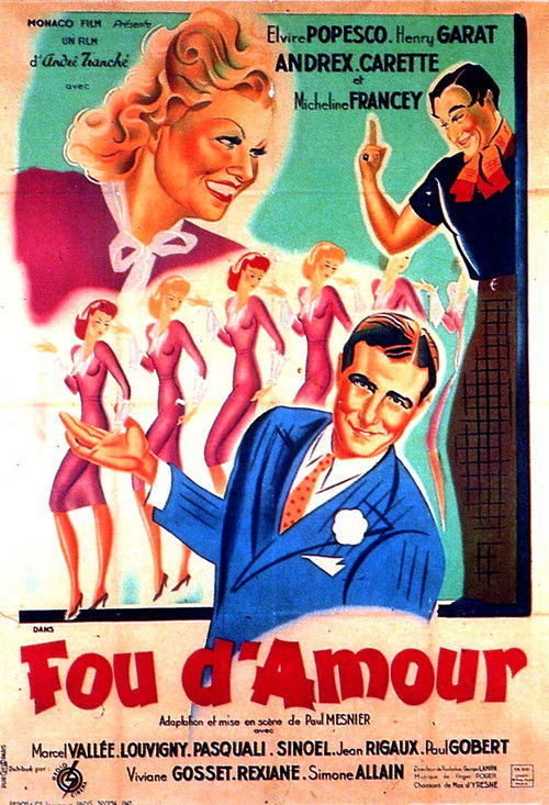 Fou d'amour (1943) poster
