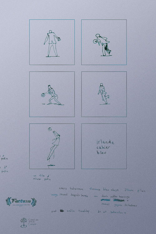 irlande cahier bleu (2023) poster