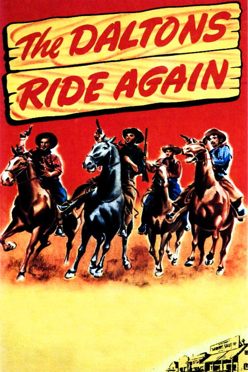 The Daltons Ride Again (1945) poster