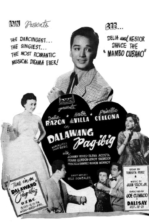 Dalawang Pag-ibig (1953) poster
