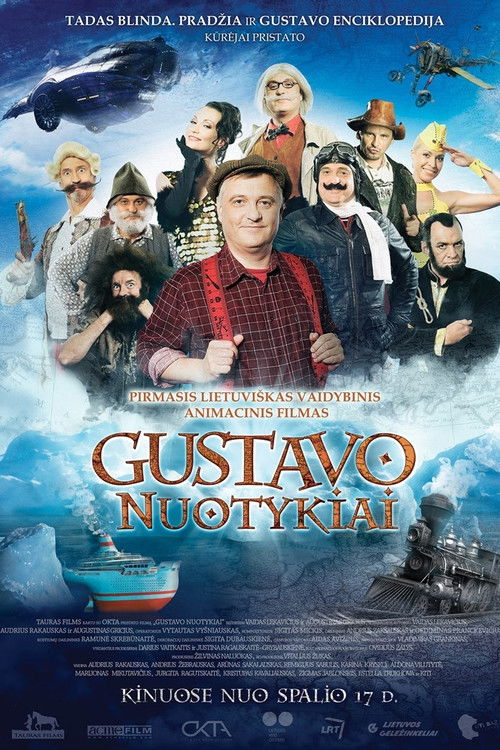 Gustavo Nuotykiai (2014) poster