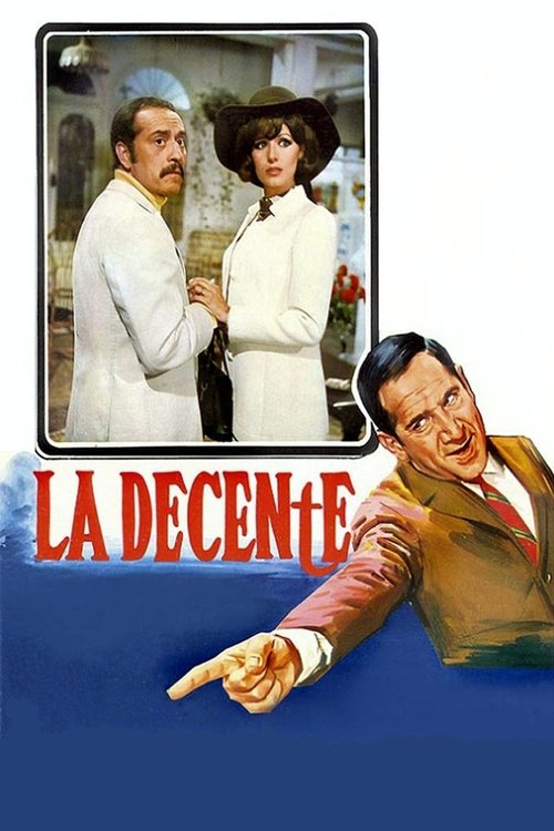 La decente (1971) poster