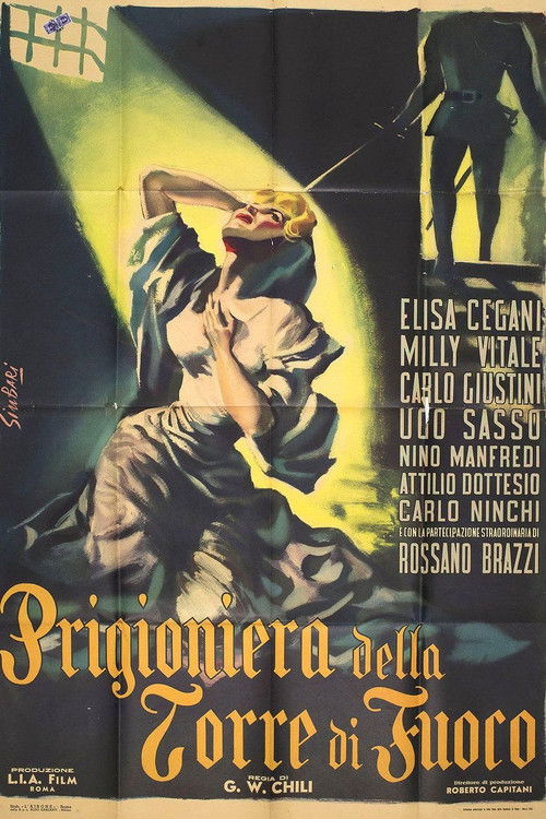 La prigioniera della torre di fuoco (1953) poster