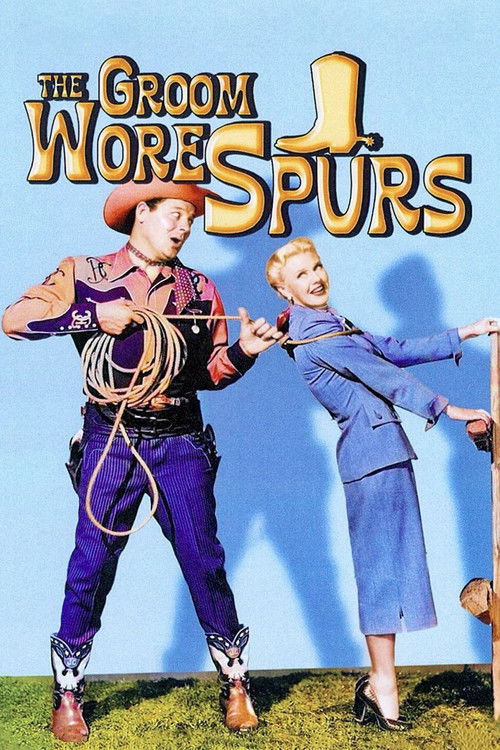 The Groom Wore Spurs (1951) poster