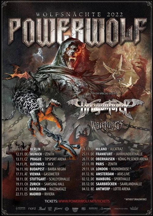 Powerwolf - Live at Oberhausen 2022 (2022) poster