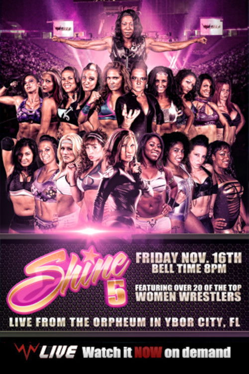 SHINE 5 (2012) poster