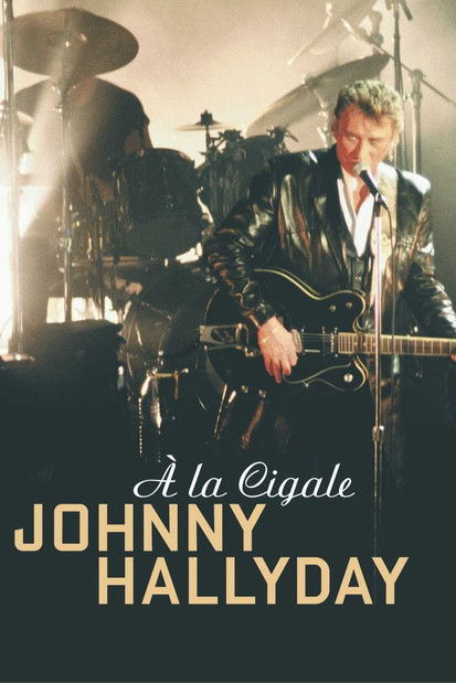Johnny Hallyday à la Cigale (1995) poster