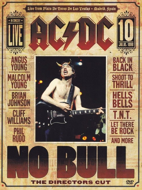 AC/DC: No Bull (1996) poster
