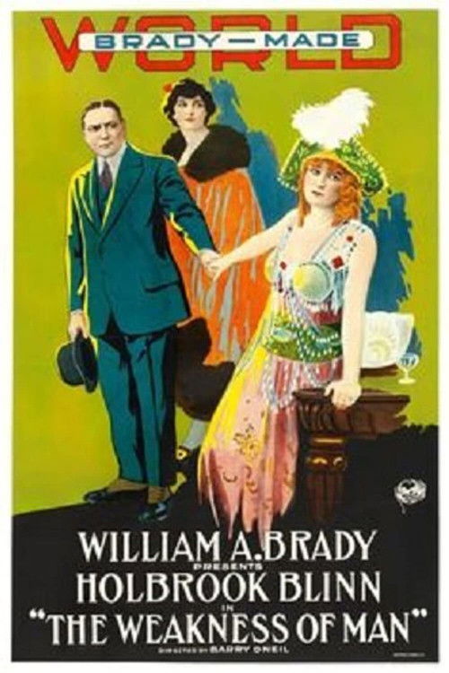 The Weakness of Man (1916) poster