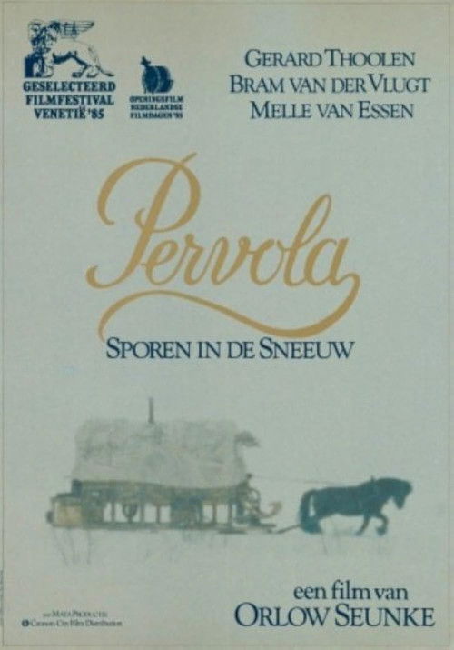 Pervola, sporen in de sneeuw (1985) poster