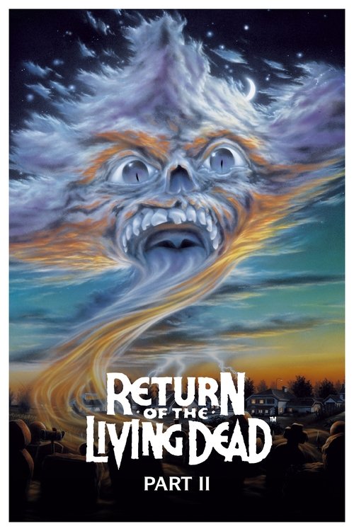 Return of the Living Dead Part II (1988) poster
