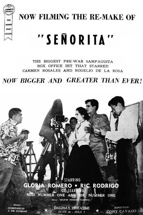 Señorita (1956) poster