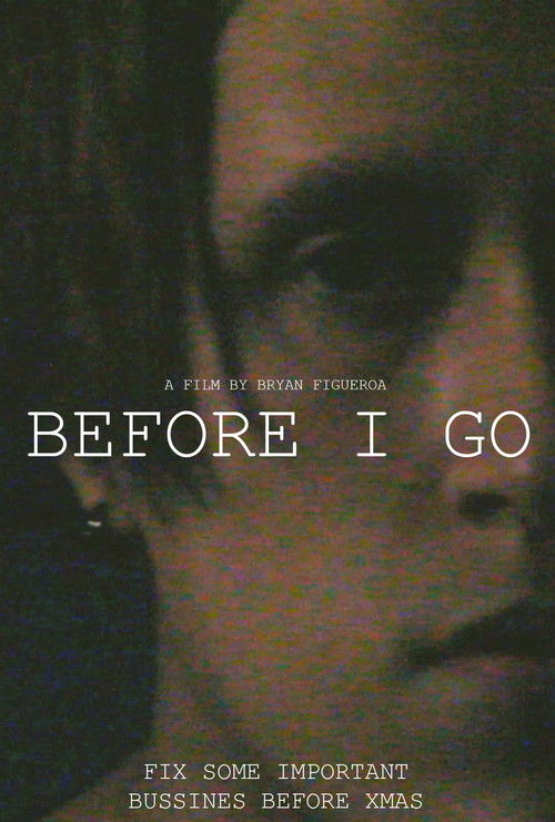 Before I Go (2020) poster
