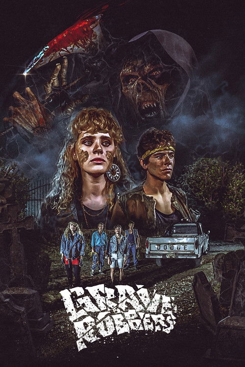 Ladrones de tumbas (1989) poster