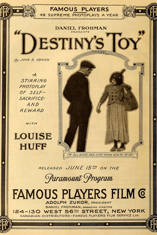 Destiny's Toy (1916) poster
