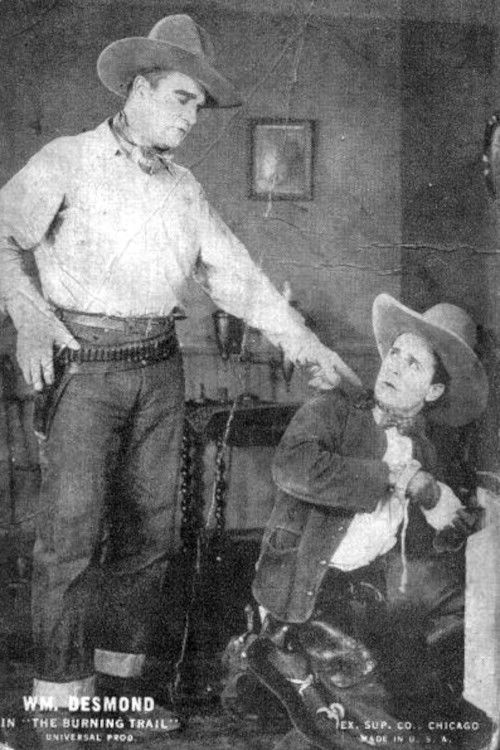 The Burning Trail (1925) poster