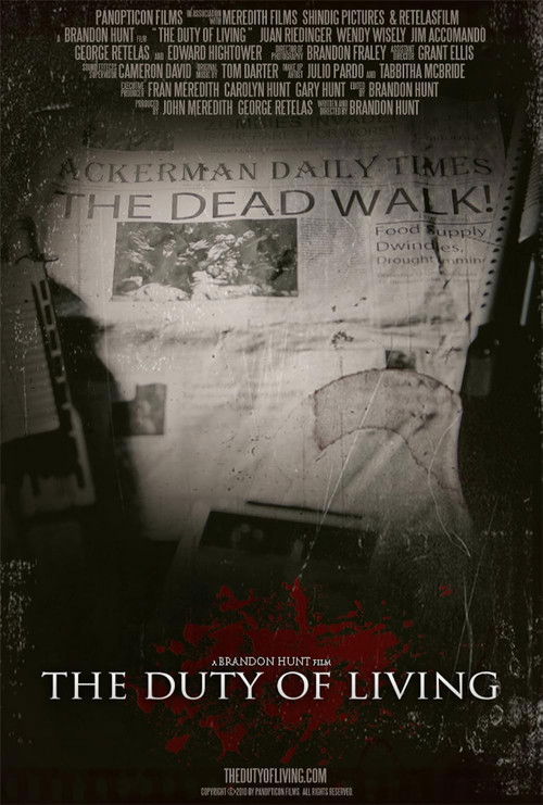 The Duty Of Living (2010) poster