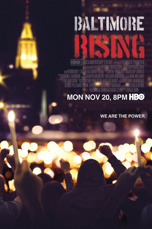 Baltimore Rising (2017) poster