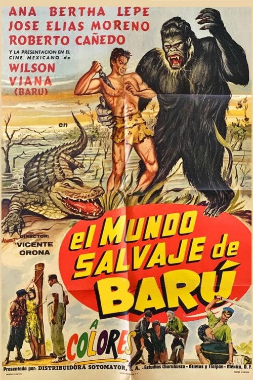 El mundo salvaje de Barú (1962) poster