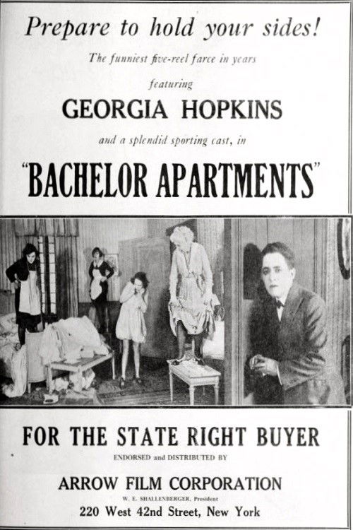 Bachelor Apartments (1921) poster