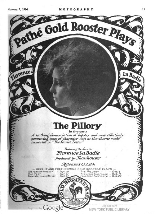 The Pillory (1916) poster