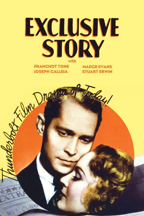 Exclusive Story (1936) poster