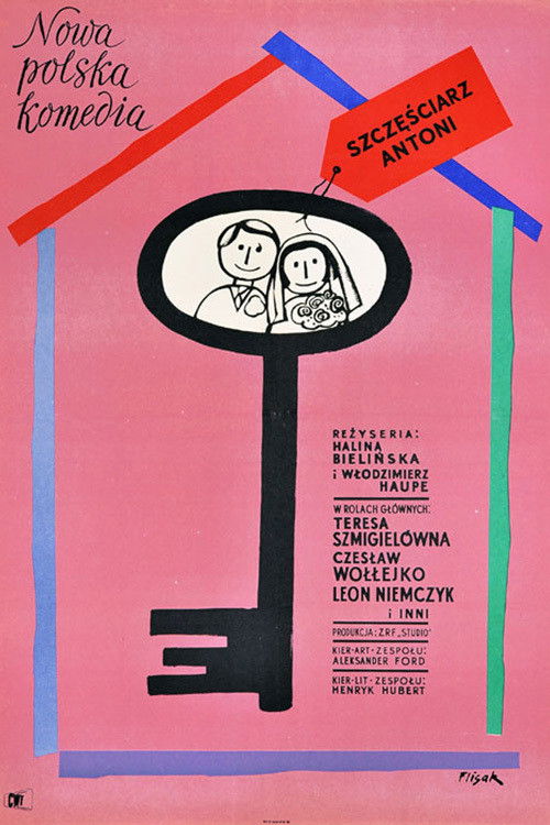 Szczęściarz Antoni (1961) poster