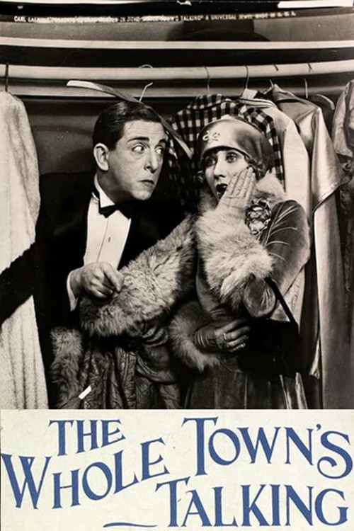 The Whole Town's Talking (1926) poster