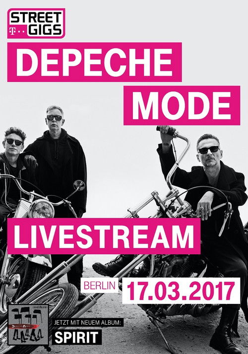 Depeche Mode - Telekom Street Gigs (2017) poster