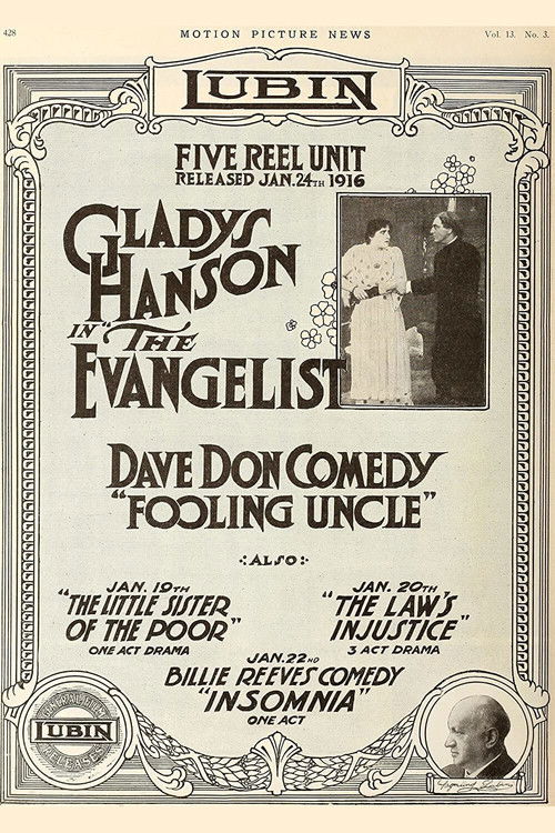 The Evangelist (1916) poster